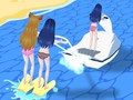 Igra Dekle Surfer 3D spletu Igra Dekle Surfer 3D spletu
