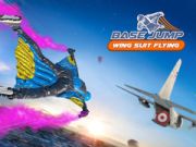 Igra Base jump z letalskim oblekom spletu