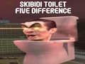 Igra Skibidi Stranišče Pet Razlik spletu