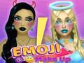 Igra Makeup z Emoji-ji spletu