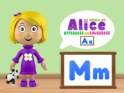 Igra Svet Alice Velike in Male Črke spletu Igra Svet Alice Velike in Male Črke spletu