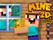 Igra Mine 2D Preživetje Herobrine spletu