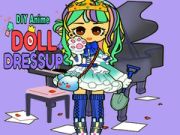 Igra DIY Anime Lutka Oblačenje spletu Igra DIY Anime Lutka Oblačenje spletu