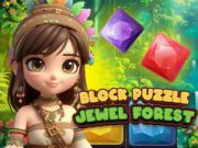 Igra Blokov Puzzl Dragulj Gozd spletu