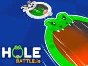 Igra Bitka v Luknji.io spletu
