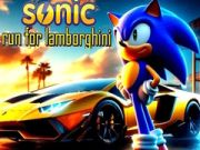 Igra Sonic Teče za Lamborghini spletu Igra Sonic Teče za Lamborghini spletu