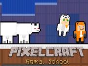 Igra PixelCraft Šola Živali spletu