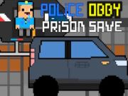 Igra Reševanje police obby iz zapora spletu