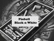 Igra Pinball Črno-Belo spletu Igra Pinball Črno-Belo spletu