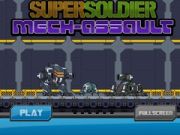 Igra Super Vojak Mech Napad spletu Igra Super Vojak Mech Napad spletu