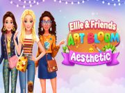 Igra Ellie in prijatelji estetika umetnost cvete spletu