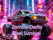 Igra Zombie derby pixel Survival spletu