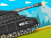 Igra Tank Rage: boj s šefom 2D spletu