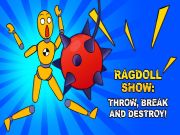 Igra Show of Rag Dolls: metanje, odboj in okostnjaki! spletu