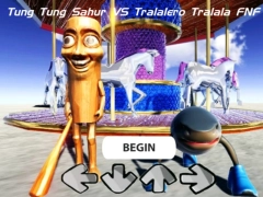 Igra Tung Tung Sahur proti Tralalerroe Tralala: Freee Knight Fankin spletu