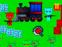 Igra Sprinks: zaščita vlakov spletu
