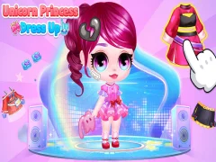 Igra Princesa Unicorn Dress Up spletu