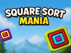Igra Kvadratno razvrščanje manije spletu