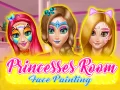 Igra Slikanje obraza za princeze spletu