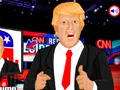 Igra Donald Trump proti Hillary Clinton spletu