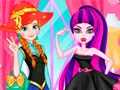 Igra Princese proti Pošastni Dekle spletu Igra Princese proti Pošastni Dekle spletu