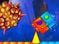 Igra Ogenj in Voda: Geometry Dash spletu