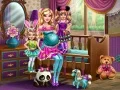 Igra Barbie z dvojčicama spletu Igra Barbie z dvojčicama spletu