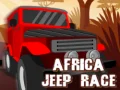 Igra Afrika Jeep dirka spletu