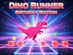 Igra Dino Runner: jubilejna izdaja spletu