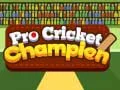 Igra Pro Kriket Šampion spletu