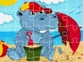 Igra Sestavljanka Hipopotam spletu