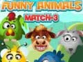 Igra Smešne Živali Match 3 spletu Igra Smešne Živali Match 3 spletu