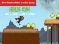 Igra Ninja Tek Dvojni Skok spletu