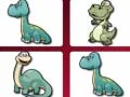 Igra Izziv Spomina s Risankami Dinosavri spletu
