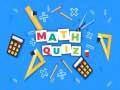 Igra Igra matematičnega kviza spletu