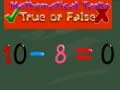 Igra Matematične naloge resnične ali neresnične spletu