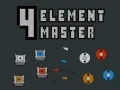 Igra Mojster štirih elementov spletu Igra Mojster štirih elementov spletu