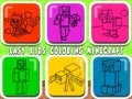 Igra Enostavno barvanje za otroke Minecraft spletu Igra Enostavno barvanje za otroke Minecraft spletu