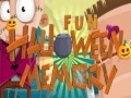 Igra Zabavna Halloween Spomin spletu