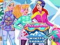 Igra Princese Zimski Športi spletu