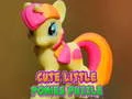 Igra Cute Little Ponies Puzzle spletu
