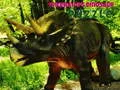 Igra Sestavljanka s dinozavrom triceratopsom spletu