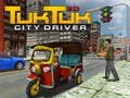 Igra Voznik Tuk Tuka v Mestu 3D spletu