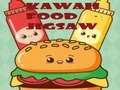 Igra Kawaii Hrana Sestavljanka spletu