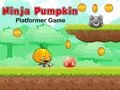 Igra Ninja Bučna Platformna Igra spletu