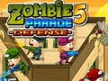 Igra Obrana Parade Zombijev 5 spletu