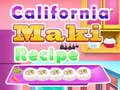 Igra Recept za kalifornijski maki spletu