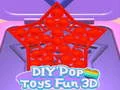 Igra DIY Pop Igrače Zabavne 3D spletu