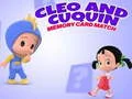 Igra Cleo in Cuquin: Igra s Spominskimi Kartami spletu