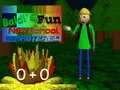 Igra Baldi nova zabavna šola remasterirana spletu